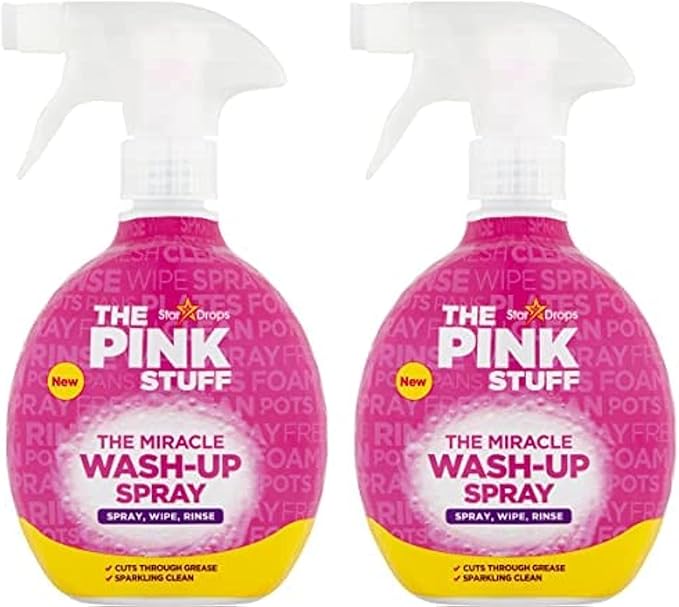 Stardrops - The Pink Stuff - The Miracle Wash Up Spray Bundle (2 Wash Up Sprays)