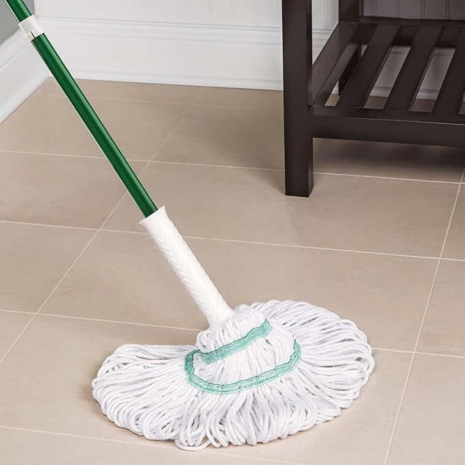 Libman Tornado Mop Refill, Direct Replacement Head for Libman Self Wringing Twist Mop, Cotton, Machine Washable, 3 Pack