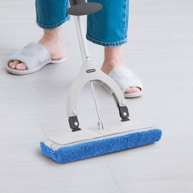 Superio Microfiber Mop Head Replacement for Self-Wring Miracle Mop - 1-Pack Cleaning Pad Refill and Extra Microfiber Mop Refill Pad