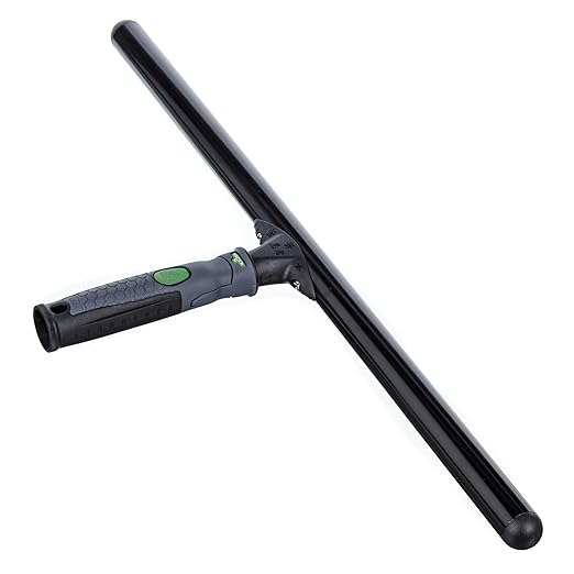Unger Commercial 22" Swivel T-Bar Window Washer Handle – Lightweight Aluminum with 7-Position Adjustable Head for Hard-to-Reach Areas NI550