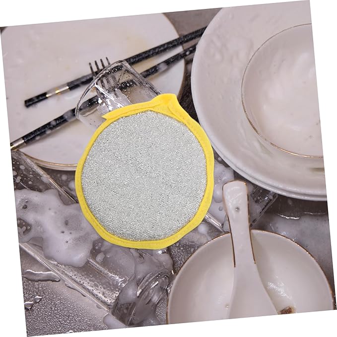 30Pcs Dual Sided Non Scratch Dishwashing Sponges for Kitchen Cleaning Ergonomic Design Absorption Durable Scouring Pads for Pots Pans and Dishes