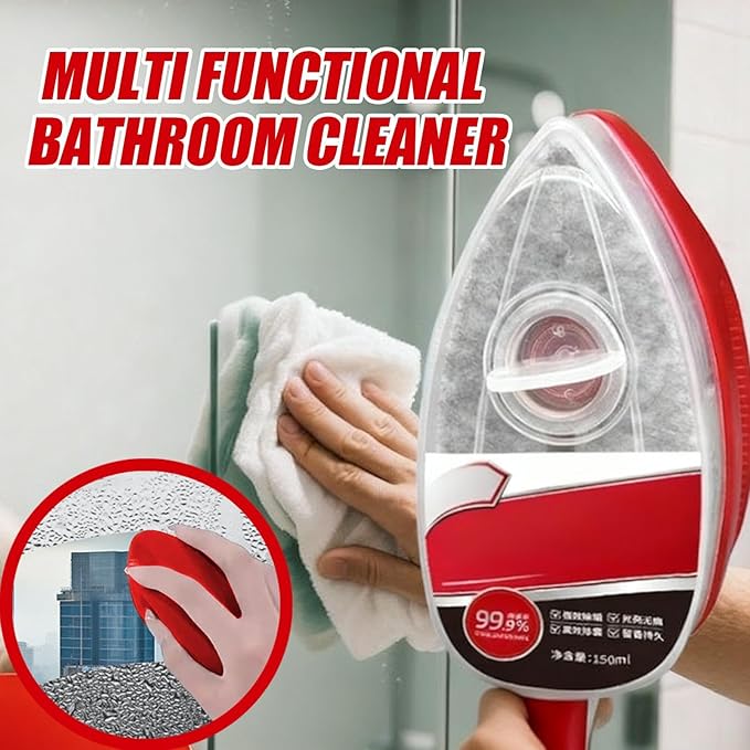 Bathroom Cleaning Brush - Tile Walker, Wall and Sink Cleaner, 150ml Multifunctional Durable Hygiene Tool for Toilet | Kitchen, Apartment, Daily Maintenance