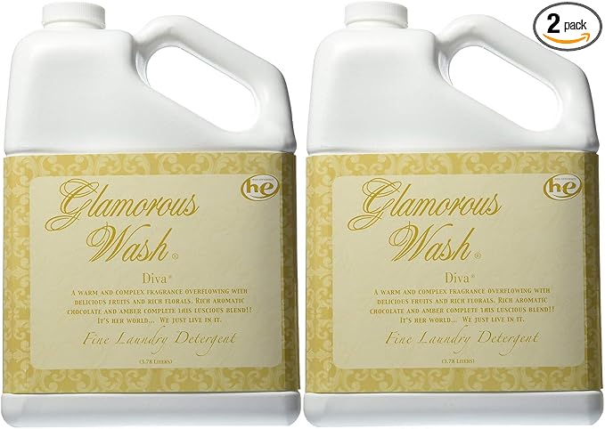Tyler Glamorous Wash Diva Fine Laundry Detergent 3.78 Liters (2 Pack)