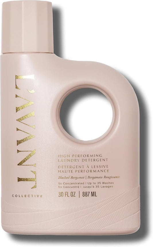L'AVANT Collective Luxury Laundry Detergent | Blushed Bergamot | Natural Non-Toxic Liquid Laundry Soap with Enzymes | Plant-Based, HE Compatible, Protects Colors | 30 oz
