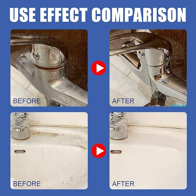 Bubble Cleaner Foam - Upgrade Bathroom Descaler Foam Cleaner, Bath-Room Glass Descaler To Tile Faucet Remover Tub Cleaner 60ml (3)