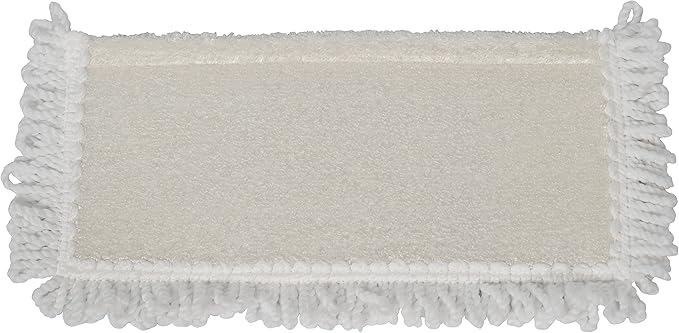 Harper Live.Love.Clean. Bamboo 2-in-1 Smooth Surface Wet/Dry Dust Mop with (2) Washable Pads for Cleaning Dust, Pet Hair & Fine Dry Dirt