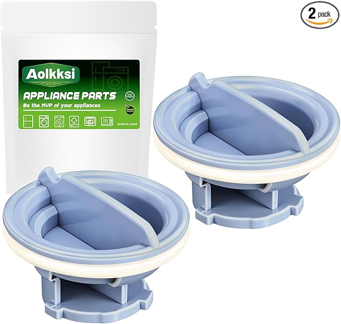 8558307 Dishwasher Dispenser Cap Compatible with Whirlpool Kenmore Dishwashers - Replaces 8193984 8539095 8558310 WP8558307 WP8558307VP PS11746426 AP6013204 - Pack of 2