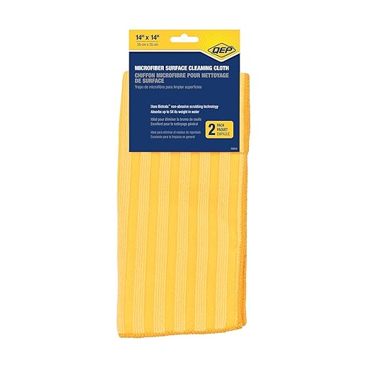 QEP Microfiber Grout Cleaning Cloth -2 Pack