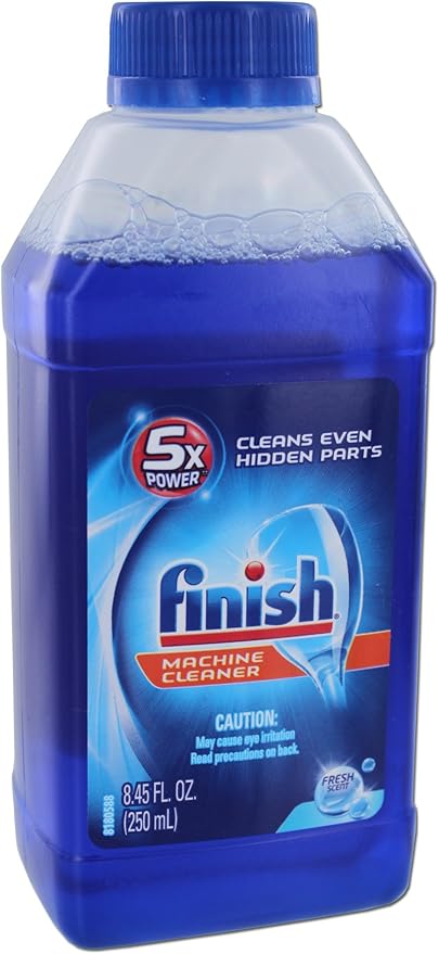 Finish Dishwasher Cleaner, Liquid 8.45 oz (250 ml)