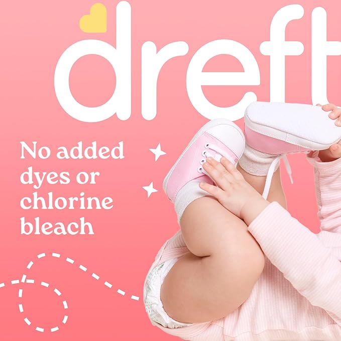 Dreft Baby Liquid Laundry Detergent, Gentle on Sensitive Skin Laundry Soap, 84 fl oz, 64 Loads (Packaging May Vary)