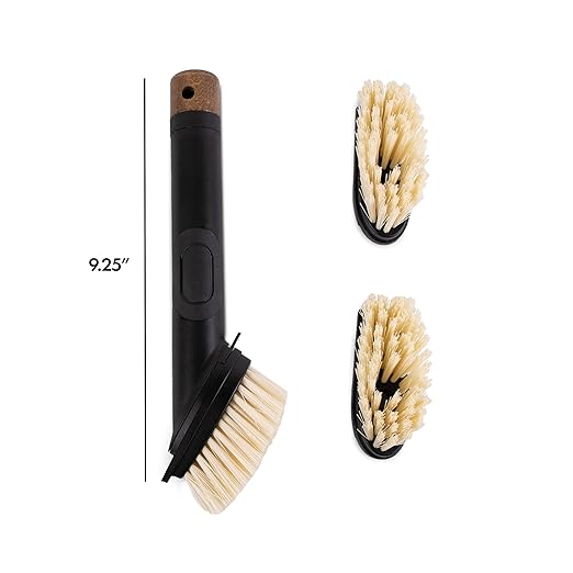 Eco Soap Dispensing Brush Set