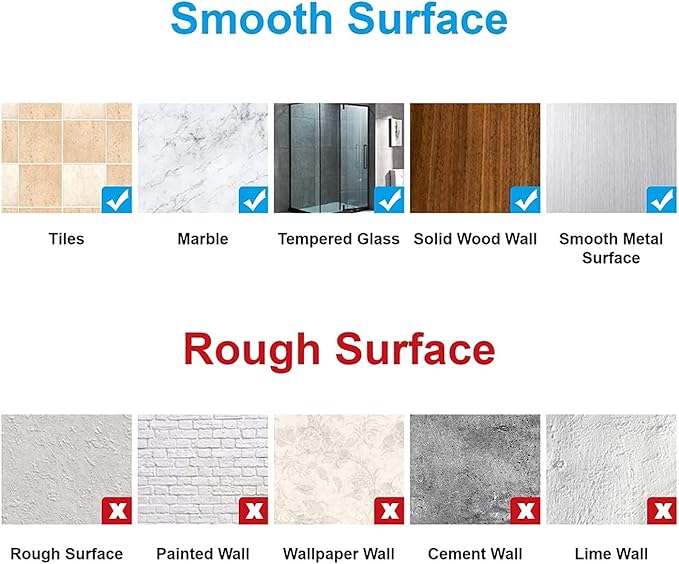 Shower Shelf with Hooks,No Drilling Adhesive Shower Shelf for Bathroom Storage,Rustproof Shower Organizer