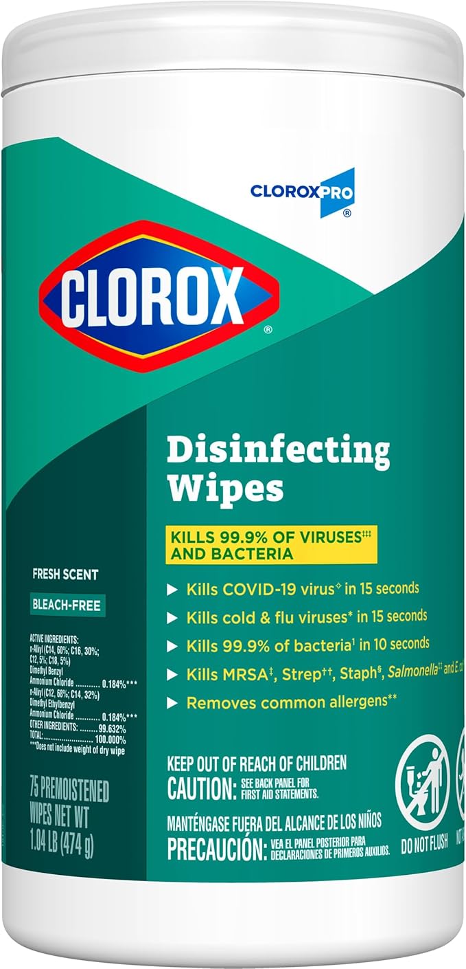 CLO15949CT - Disinfecting Wipes