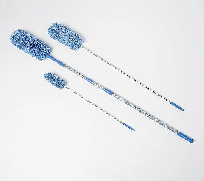 6-Piece Easy Reach Microfiber Duster Set (Seaglass)