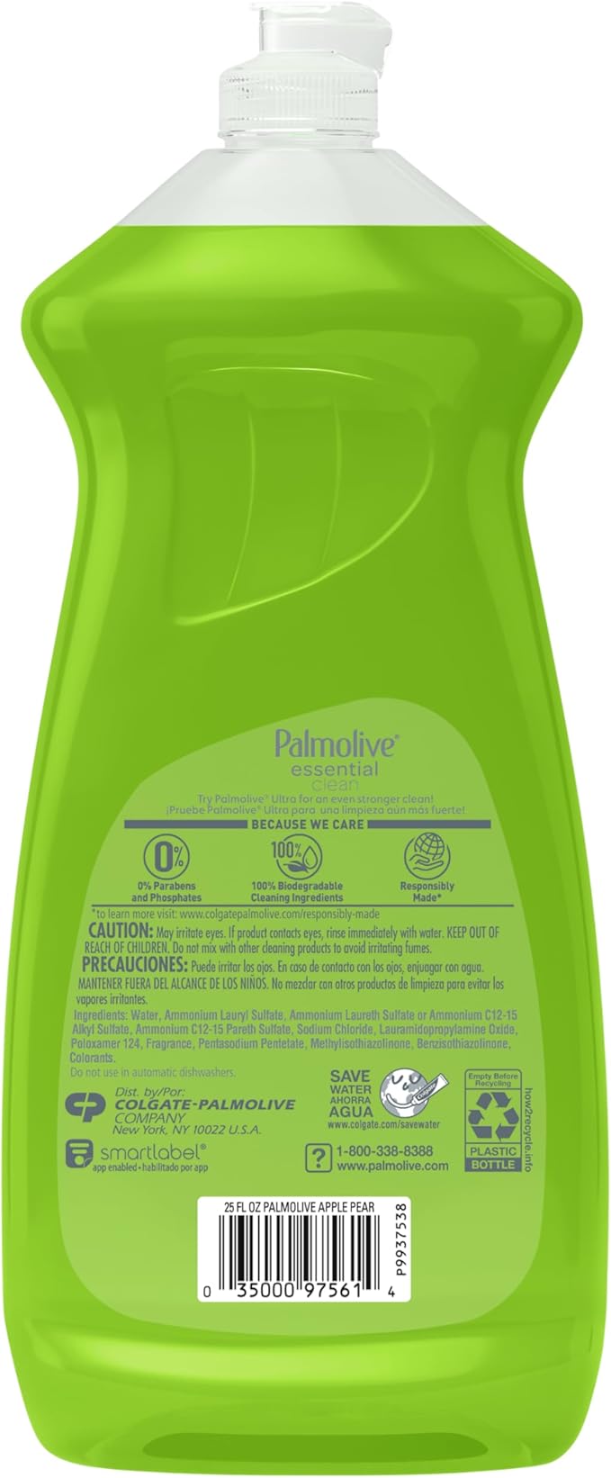 Palmolive Ultra Dishwashing Liquid Dish Soap, Apple Pear, 25 Fl Oz (Pack of 1)
