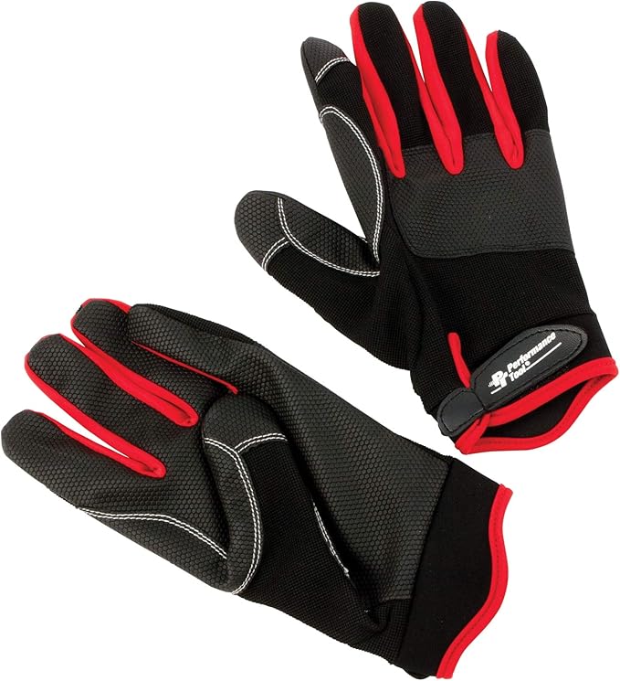 Performance Tool Mechanic's Work Gloves Large - W89006