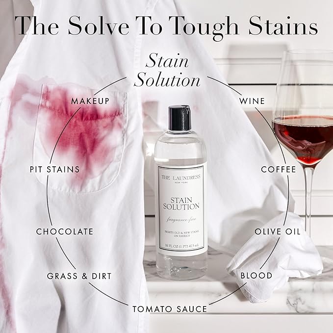 The Laundress New York Stain Solution, 16 Fl Oz Stain Remover for Clothes