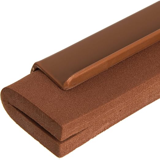 SPARTA 4156801 Plastic Double Foam Squeegee, Commercial Squeegee With Durable Contruction For Cleaning, Commercial, Residential, 24 Inches, Brown, (Pack of 6)