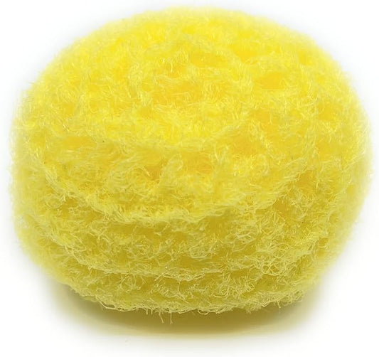 Set of 3 Nylon Net Dish Scrubbies (Yellow)