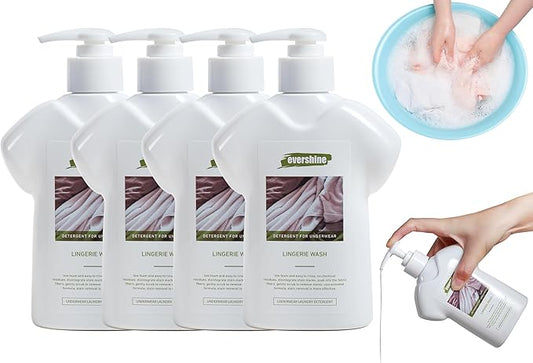 Lingerie Detergent - Double Concentrated, Lady Scented, Delicate Underwear Cleaning Liquid - 10.14 Fl Oz (4, jasmine)