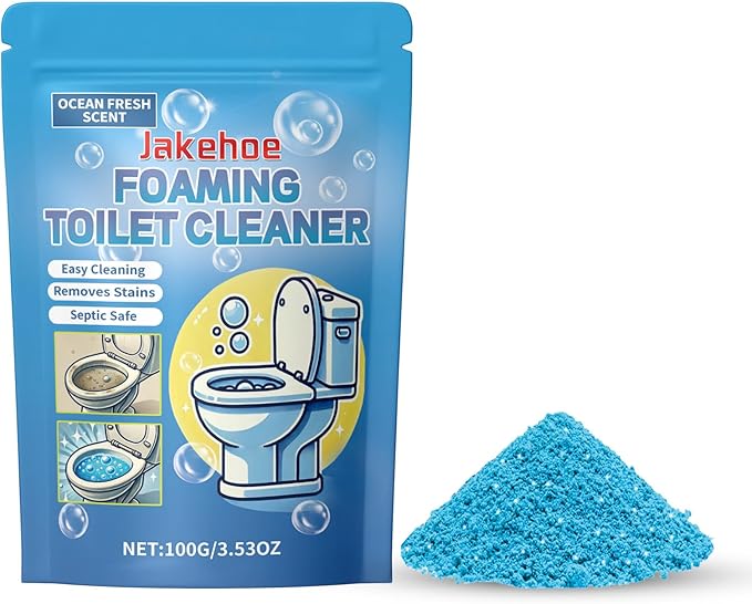 Foaming Toilet Cleaner, Ocean Fresh Scent, 3.53 oz, Easy Cleaning, Septic Safe