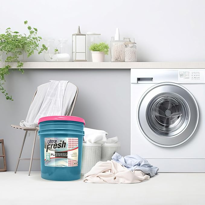 Ultra Fresh Liquid Laundry Fabric Softener, Platinum, 5 Gal, Spring Fresh - Household and Commercial Cleaning Supplies and Accessories for Clothing Items and Fabrics