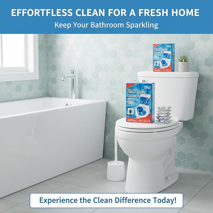 Blue Automatic Toilet Tank Cleaners, Long-Lasting Household Toilet Cleaners,Toilet flush Cleaning & Deodorizer