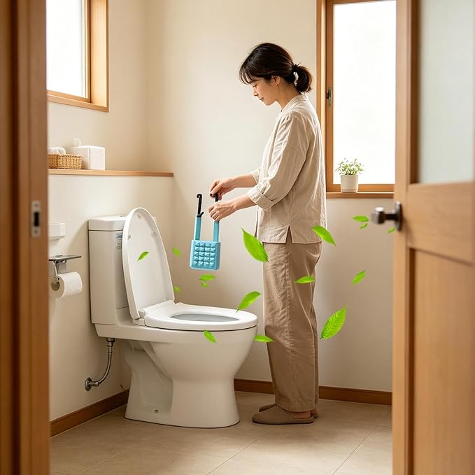 Toilet Tablet Holder for Tank - Adjustable Restroom Accessories, Toilet Bowl Cleaner Tablet Hanger | for Renters Home Hotel Restaurant Dormitory Powder Room Spa Studio Beach House Shopping Mall