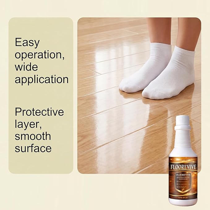 Wood Floor Restorer, Wood Floor Shine Restorer, Cleans and Revives All Types Of Flooring, Long Lasting Shine (1)