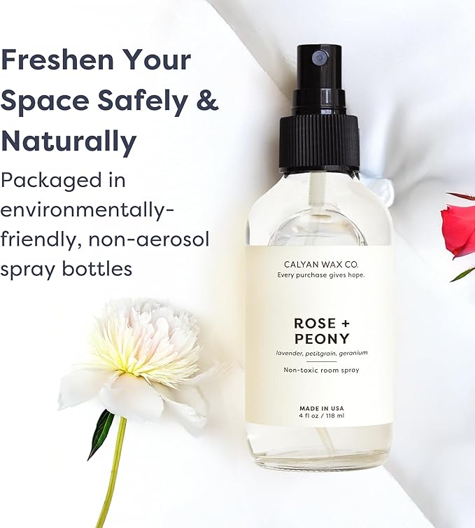 Calyan Wax Co. Rose & Peony Room Spray