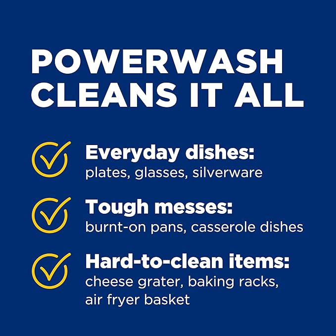 Dawn Powerwash Lemon Dish Spray, Dish Soap Starter Kit, 16 Fl Oz, Pack of 6