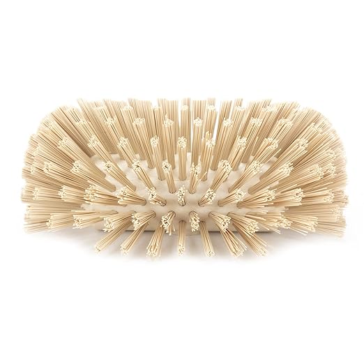 SPARTA Kettle Brush, Essential Scrubber with Flared Head for Cleaning Tanks and Kettles, 5.5" x 9.5", Tan