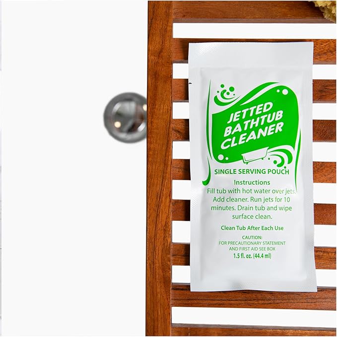 Oh Yuk Jetted Bathtub Cleaner Concentrate Case of 100 1.5 Ounce Pouches