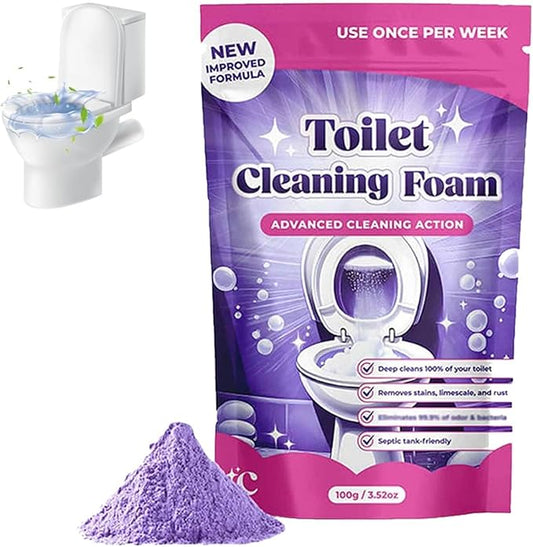 Toilet Bowl Cleaner, Cleanings Powder, Scented Cleaning Cleaner for Toilets, Touch-Free Foaming Bathroom Clean Foaming Powder (1)