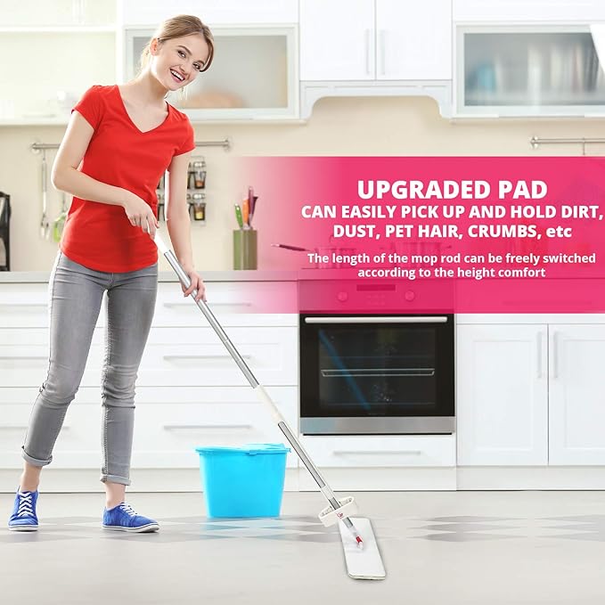 Microfiber Mop Floor Cleaning System