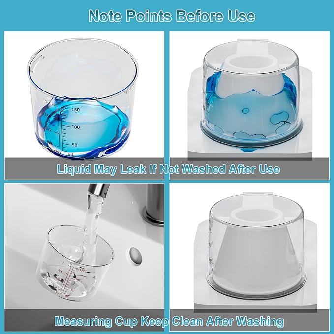 77.8OZ Laundry Detergent Dispenser Container, 2 Pack Liquid Laundry Dispenser, Plastic Detergent Dispensers for Laundry Room/Powder/Fabric Softener with Labels/Tray, Clear