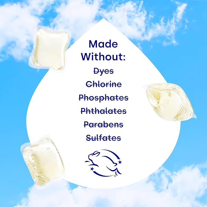 Dropps Odor & Stain Laundry Detergent Pods, Lavender Meadow (140 Count) - Powerful Laundry Pods | Complete Clean Laundry Soap | Fights Odors & Stains | Clean Ingredients | Plastic Free Packaging