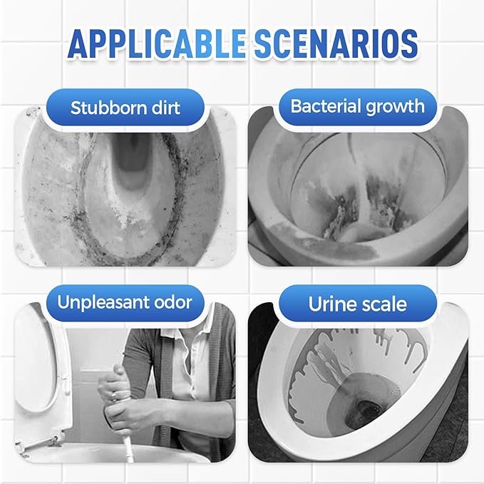 Eadwe 2025 New Foam Toilet Cleaner, Upgraded Powerful Toilet Bowl Cleaner, Advanced Bathroom Cleaner for Home, Powerful Instant Bowl Cleaners for Toilets Squatting Pans (2)