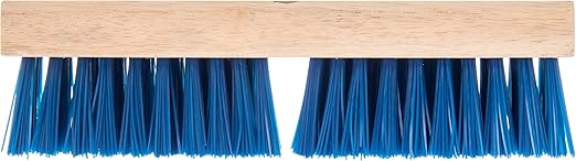 SPARTA Flo-Pac Plastic Deck Scrub Brush, Grout Brush, Floor Scrub Brush with Heavy Duty Stiff Bristles for Floor, Kitchen, Concrete, Tile, Garage, Commercial Use, 10 Inches, Blue (Pack of 12)