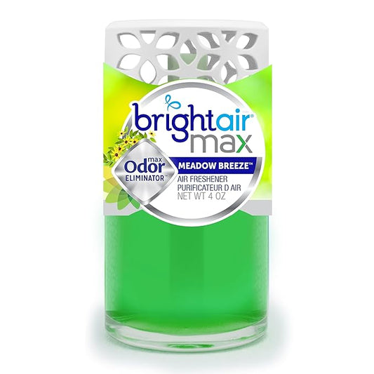 BRIGHT Air Max Scented Oil Air Freshener, Meadow Breeze, 4 Oz
