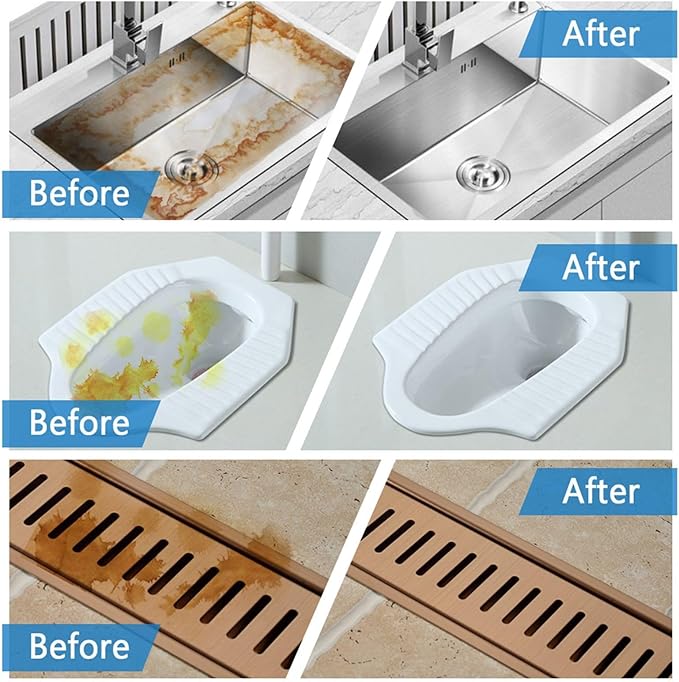 Drain Unclogging Powder for Kitchen and Bathroom - Effective Pipe Cleaner, Stain Remover & Deodorizer(1PCS)