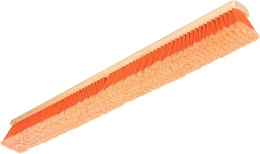 SPARTA Flo-Pac Flagged Sweep Floor Broom for Cleaning, 36 Inches, Orange