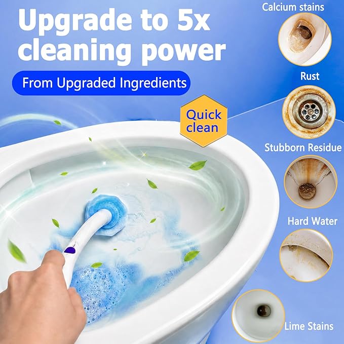 Toilet Wand Refills for Clorox 30 Count, Disposable Toilet Cleaner Refills Pads（not included brush rod）