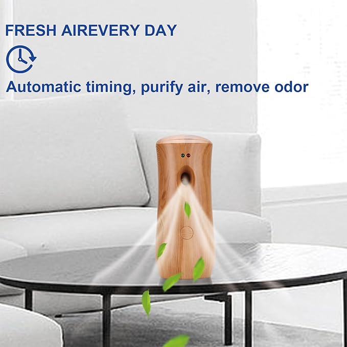 Automatic Air Freshener Spray Dispenser Free Standing or Wall Mounted Automatic Aerosol Spray Dispenser for Home, Indoor, Bathrooms, Offices, Hotels and Commercial Places (Z-03)
