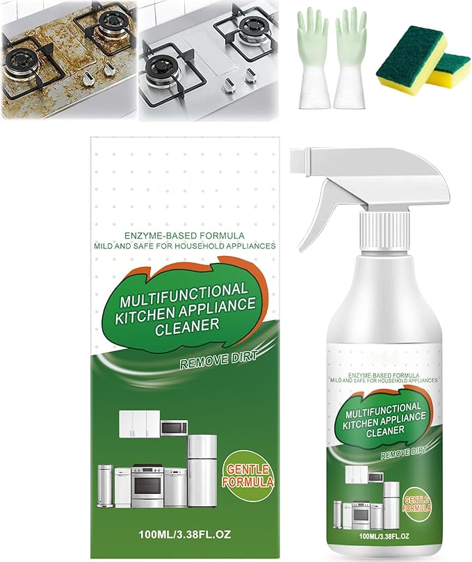 Multi-Purpose Enzyme Foam Cleaner, Versatile – Kitchen & Home, Bathroom Descaler Foam Cleaner Spray (1PCS)