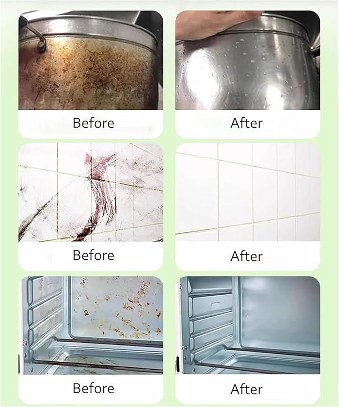 Powerful Multifunctional Cleaner, Multipurpose Concentrate Cleaner, Multi-Scene Household Strong Decontamination Cleaning Milk, Effectively Remove Stains and Dirt On Various Surfaces