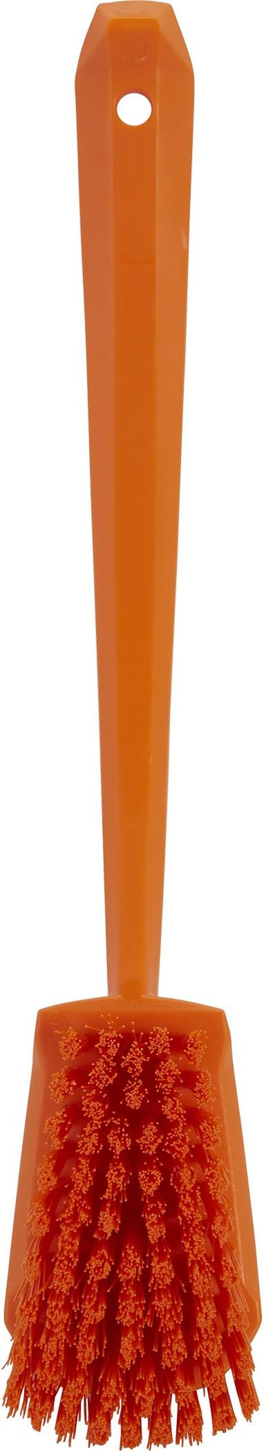 Vikan 41867 Brush,Washing,Stiff,15.75",PP/PBT,Orange