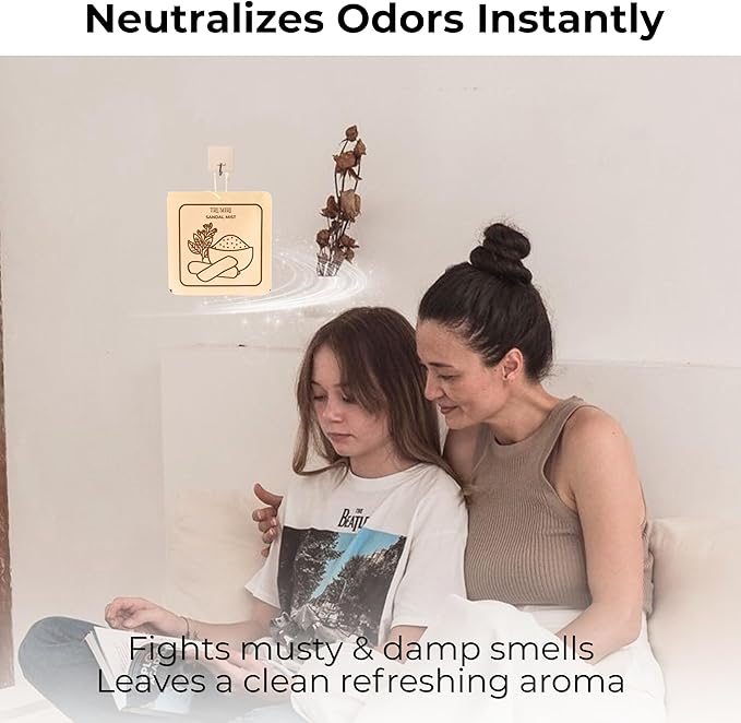 Room Deodorizer Gel Odor Eliminator For Home - Variety Pack Of 3 - Sandal Mist|Amber Rose|Mint Cooler Bathroom Air Freshener Odor Absorber - Long Lasting Strong Scent For Kitchen Trash Closet