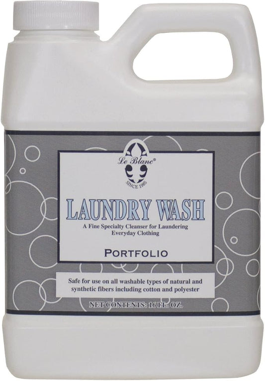 Le Blanc® Portfolio Laundry Wash– Luxury Laundry Cleanser for Everyday Clothing- 16 oz. (1 pack)