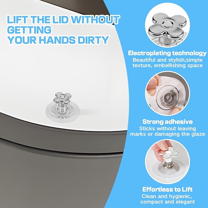 39 Pcs Toilet Deep Cleaning Set - Wall-Mounted Disposable Toilet Bowl Cleaner Wand with 18 Toilet Brush Refill Heads, 10 Pcs Crevice Cleaning Brushes, 10 Pcs Nitrile Gloves & 1 Pc Toilet Seat Lifter